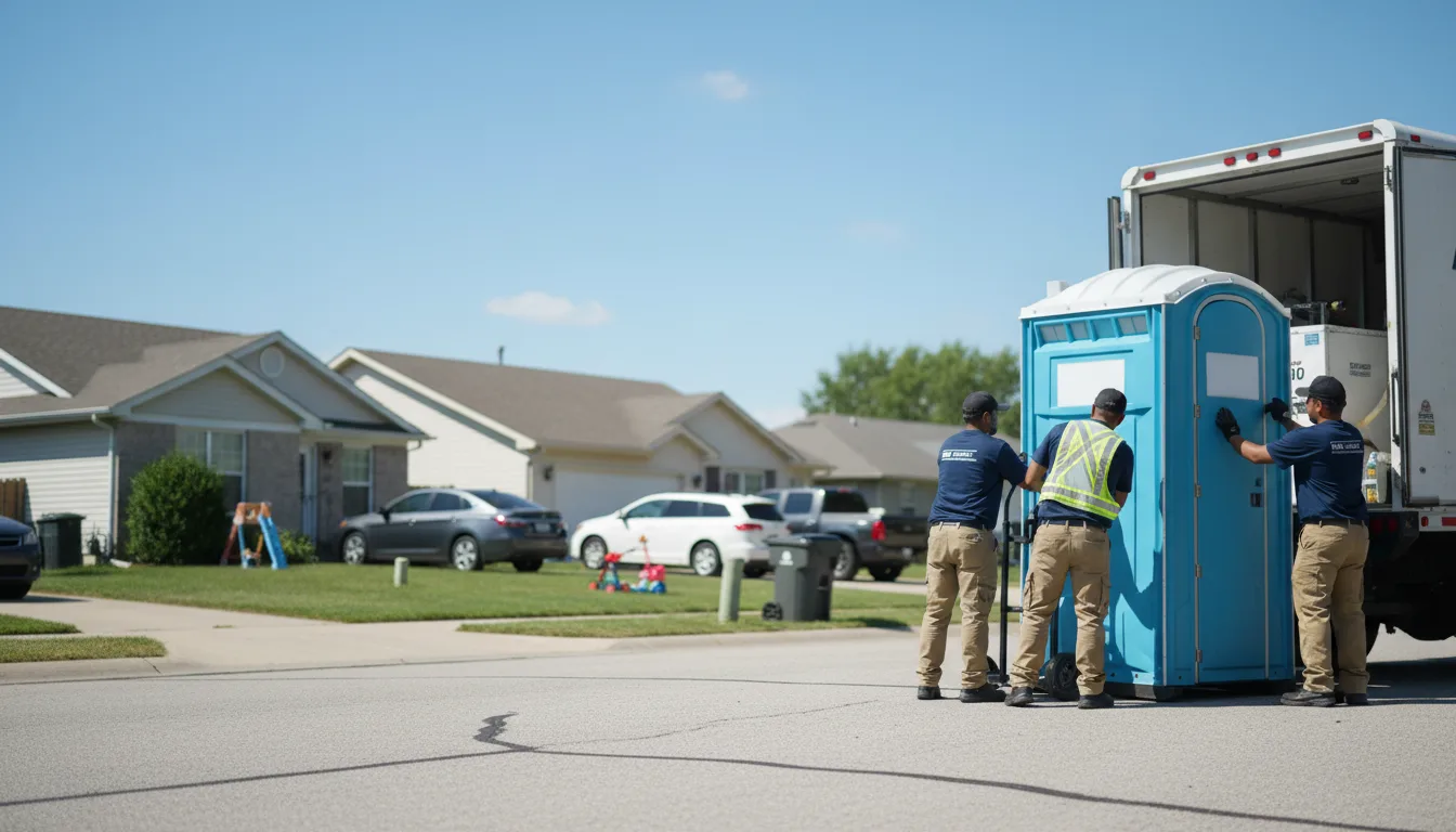 Standard Porta Potty Rentals in Wellsville, KS near me